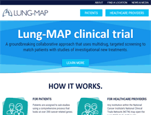 Tablet Screenshot of lung-map.org